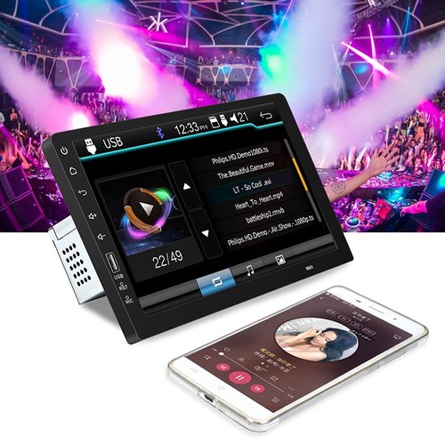 Single Din Stereo Car Radio 9in Touch Screen MP5 Player Bluetooth Mirror Link - Picture 9 of 11