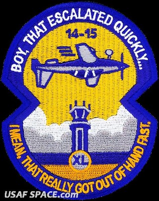 USAF SPECIALIZED PILOT TRAINING CLASS -2014-15- THAT ESCALATED QUICKLY - PATCH 