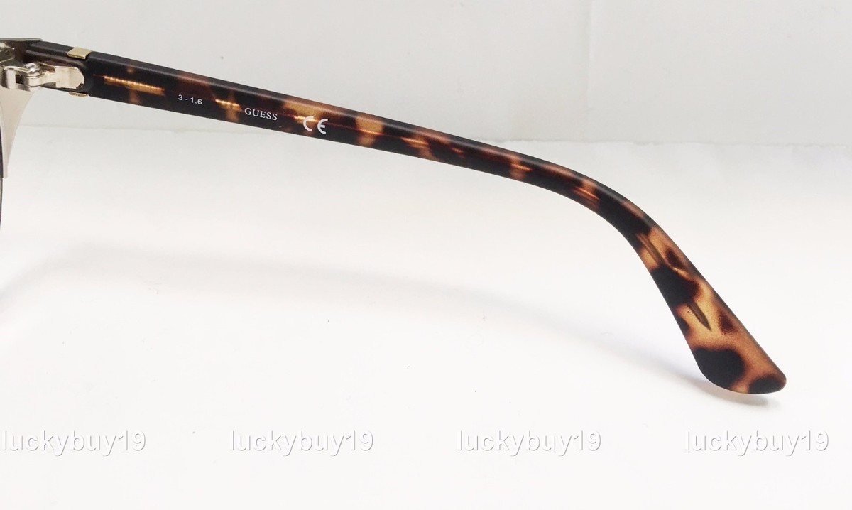 GUESS GU7449 Brown Matte Gold Sunglasses Designer Authentic  display picture 3