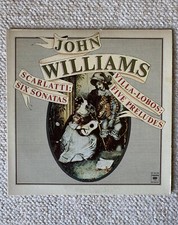 John Williams ‎– Scarlatti: Six Sonatas Villa-Lobos: Five Preludes M34198 LP