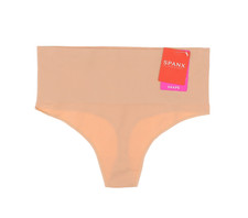 Spanx L16046 Womens Vintage Rose Everyday Shaping Panties Seamless Thong Size S