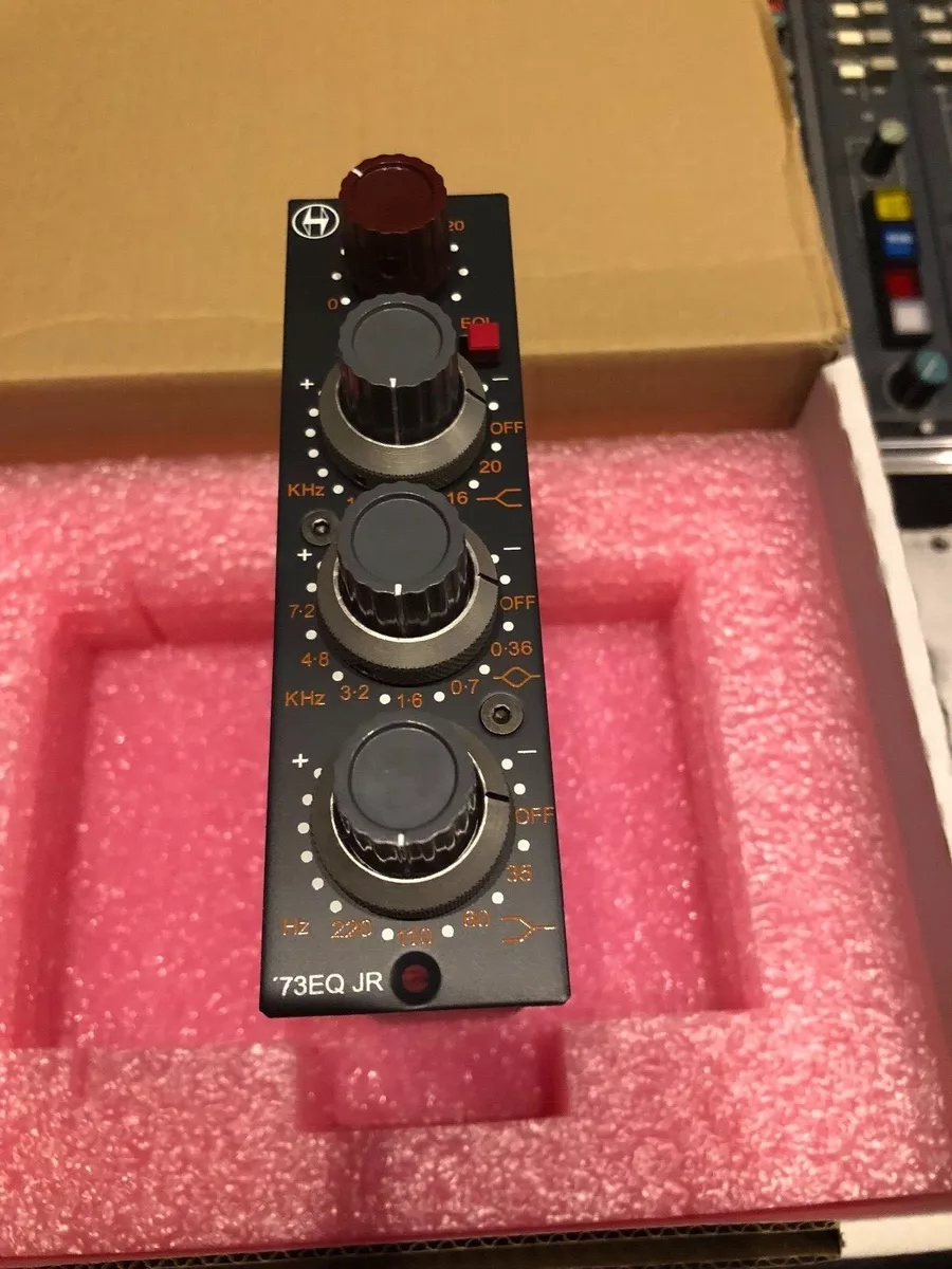 Heritage Audio HA73EQ Jr 500 Series Equalizer 1073 style EQ in 500