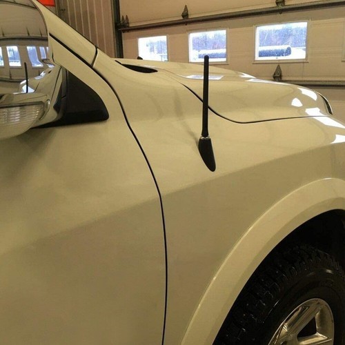 For 2009-2020 Dodge Ram 1500/2500/3500 7" Short Black Antenna Mast Radio AM/FM - Picture 9 of 11
