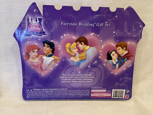 NUOVO Disney Principesse Fiaba Matrimonio Set Piccolo Regno 2011 Mattel Raro - Foto 11 di 16