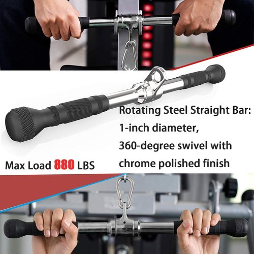 Tricep Press down Cable Machine Attachment, Cable Attachments for Gym, LAT Pulld - Picture 4 of 7