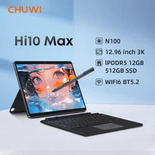 CHUWI Hi10 Max 12.96" Intel N100 Windows11 Tablet/Laptop Set 12G RAM 512G