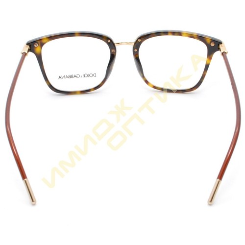 DOLCE & GABBANA DG3319 502 TORTOISE PLASTIC EYEGLASSES FRAME NEW 50-20-145 RX - Picture 4 of 5