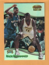Nazr Mohammed 1998-99 Bowman's Best Refractors #125 /400 Kentucky Wildcats 3Y