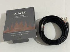 J D Audio Video Cable AV RCA Composite Connector High Quality