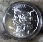 2018 Zombucks "FEAST" Currency of the Apocalypse 1 oz./.999 Fine Silver Round