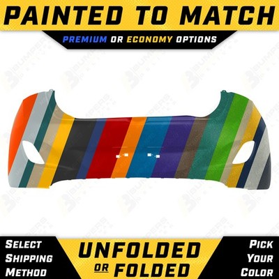 NEW Painted To Match - Rear Bumper Replacement for 2013-2017 Hyundai Elantra GT