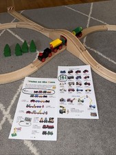 BRIO TRACK  THOMAS TRAIN COMPATIBLE TRACK Authentic BRIO FIGURE 8 TIPPING TRAIN