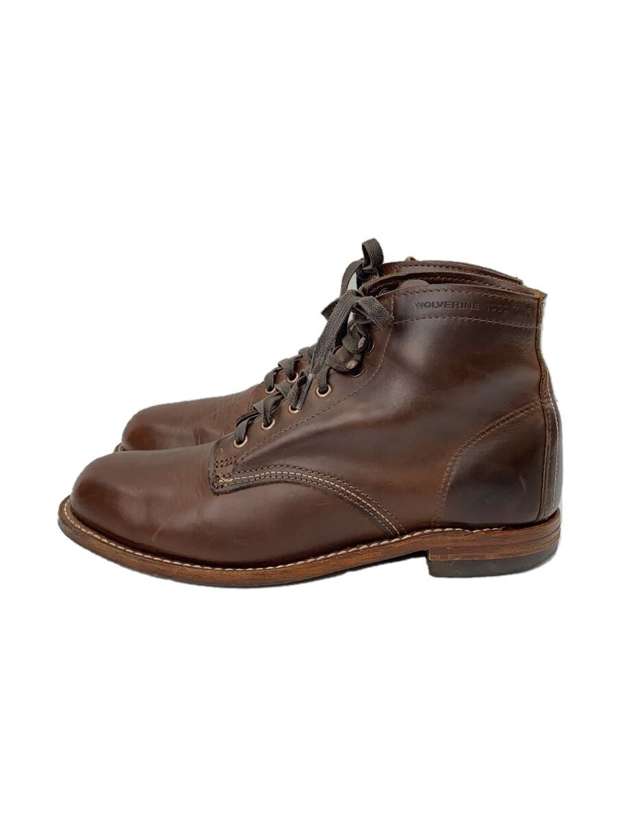 Wolverine 1000 Mile Lace-Up Boots in Brown Cowhide Size US 8.5 W05301 1167