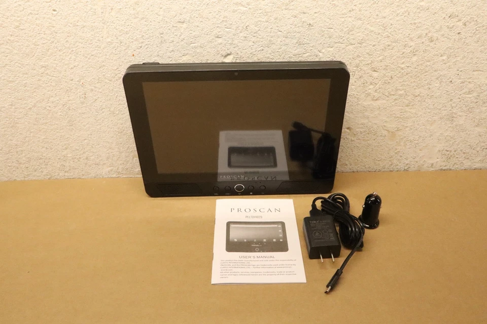 Combo Tablet/DVD Portátil Proscan Elite 10.1", 32GB Almacenamiento, Android 11, 1280x80 Foto 2 de 4