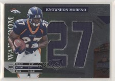 2009 Playoff Absolute Memorabilia War Room 10/10 Knowshon Moreno #19 0c3