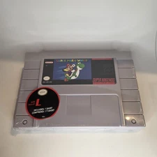 ThinkGeek Super Nintendo Game Cartridge Case Super Mario World Large Shirt RARE