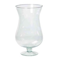 Inna-Glas Pokalvase Koffi Aus Glas, Mit Fuß, Klar, 30 Cm, Ø 16 Cm