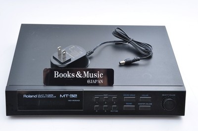 Roland MT-32 Multi Timbre Sound Module 1988 w/Adapter Working Z941130