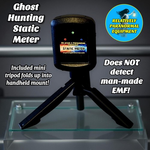 Ghost Hunting Static Meter - senses static electricity not man-made EMF!