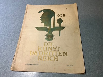 Third Reich 1938 MUNICH  Book  GERMAN  ART EXHIBITION CATALOGUE