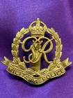 Genuine WW2 MP Military Police GviR KC GM Cap Badge w/slider