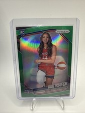 2025 Panini Prizm WNBA - Kiki Iriafen #149 Variation Rookie Green Prizm (RC) 