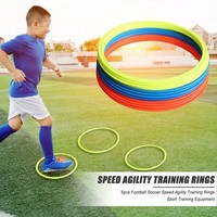 New 5pcs Speed Agility Rings Football Soccer Training Set Fast Shipping