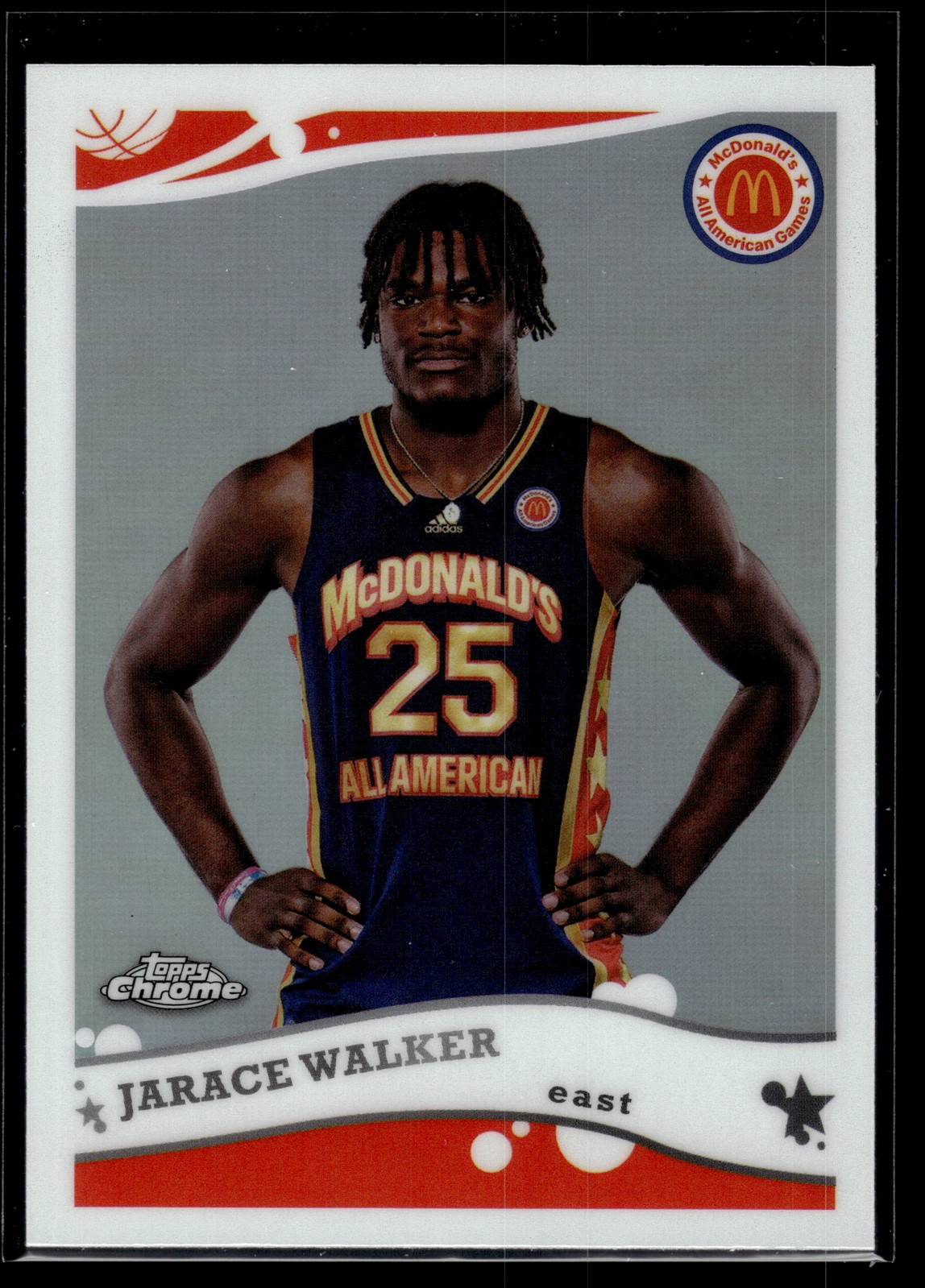 Jarace Walker 2022 Topps Chrome McDonald's All American Card #2K6-12