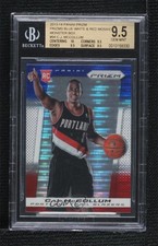 2013 Panini Prizm Blue White & Red Pulsar CJ McCollum #94 BGS 9.5 GEM MINT 2d0
