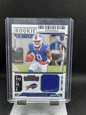 2024 Panini Contenders Keon Coleman Rookie Ticket Swatches #RTS-KCN MEM RC