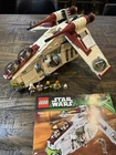 LEGO Star Wars Republic Gunship 75021 6 minifigures and instructions