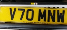 Private Registration  On Retention V70 MNW Ideal For Volvo