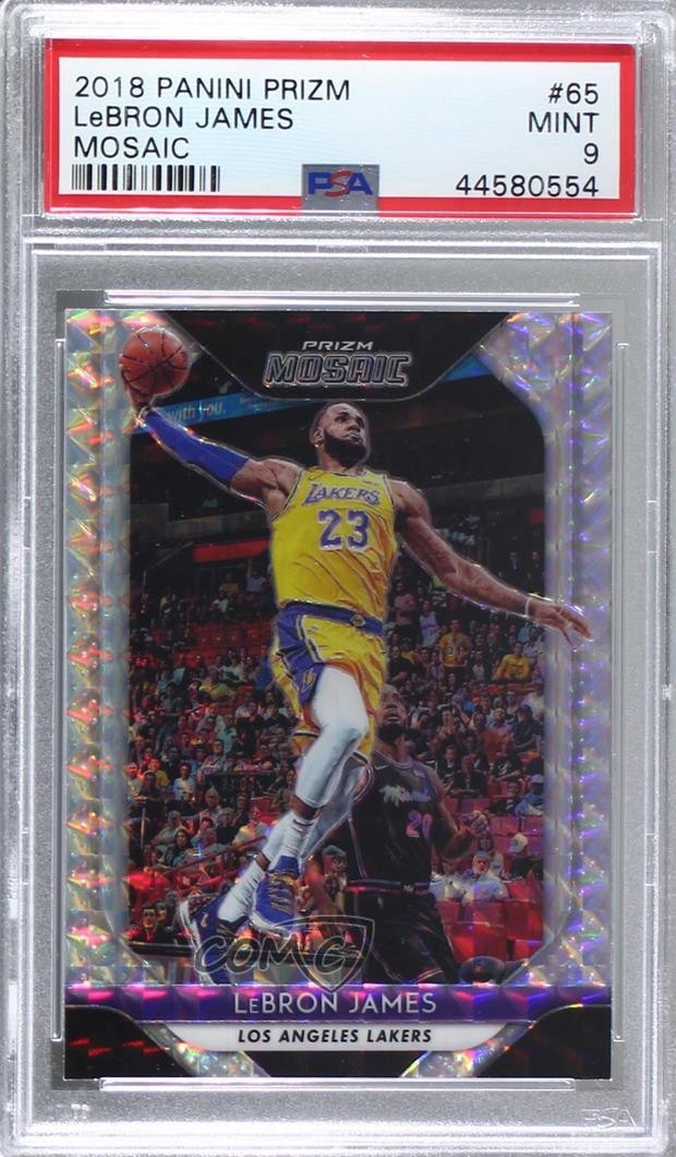 Panini Lebron James front