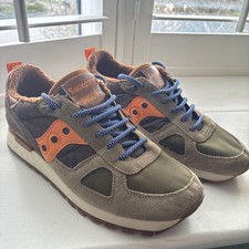Saucony Shadow Original Trainers Men's 8.5 Rare Made In Portugal Special Edition