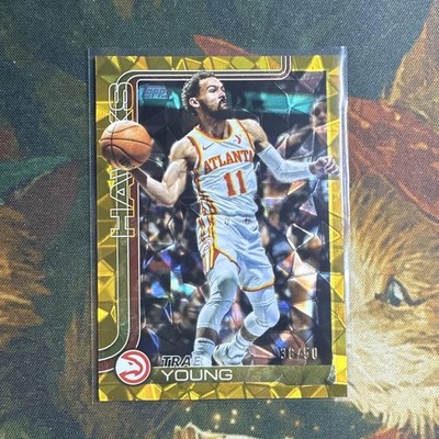 Topps Flagship 2024-25 Trae Young Atlanta Hawks #61 Parallel 36/50