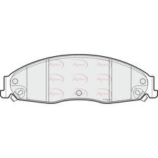 Brake Pads Set For Cadillac CTS 2.8 Front Apec 88959947 88959954 89060358