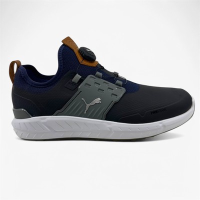 PUMA Ignite Articulate Disc Peacoat Silver Shade Mens Waterproof Golf Shoes