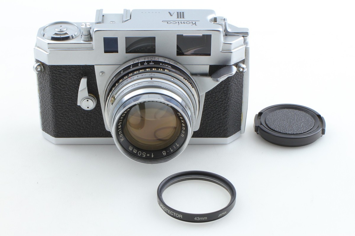 MINT] Konica IIIA III A Rangefinder Film Camera Hexanon 50mm