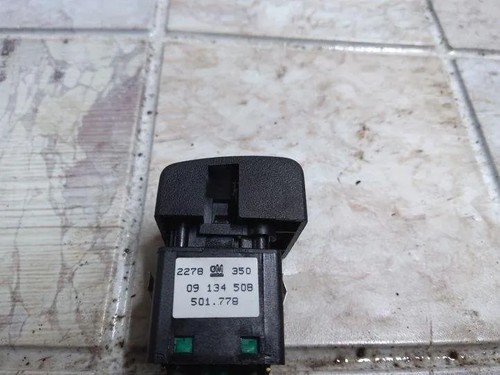 OPEL VECTRA B Estate 31 Air Circulation Switch 09134508 2.20 Diesel 18233882