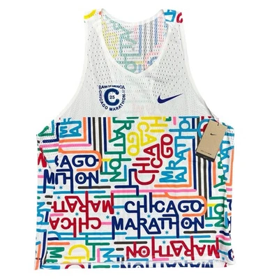 Nike Aeroswift 'Chicago Marathon 2025' Racing Singlet Tank Size XL
