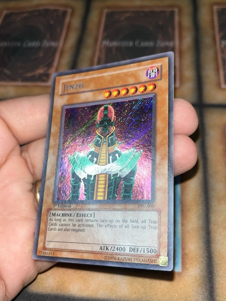 Yugioh Jinzo PSV-000 Pharaoh's Servant 1st Edition Secret Rare NM - Image 4 of 4