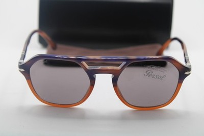 ライトニング NEW PERSOL P 3206-S 1066/R5 BLUE BROWN HORN FADE AUTHENTIC