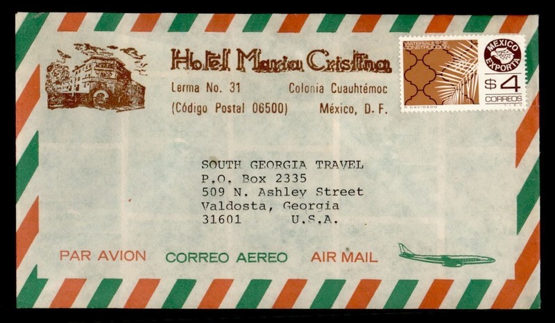 DR WHO MEXICO HOTEL ADVERTISING EXPORTA CUAUHTEMOC TO USA R77590