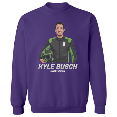 Racing Legend Tribute Busch RIP Memorial Unisex Crewneck Sweatshirt