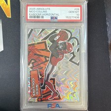 2025 Panini Absolute Kaboom! Horizontal Nico Collins #28 PSA 10 Texans Football