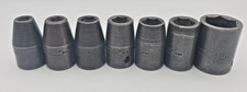 7pc Proto Professional Impact Socket Set 12 Drive Metric 8910121314 21