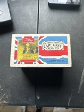 Earl Grey Cream Tea, 25 Tea Bags Sealed in a Wooden Box for Freshness exp 01/29