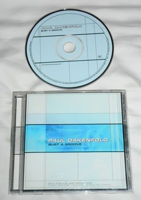 PAUL OAKENFOLD Bust a Groove CD 2002 Hypnotic