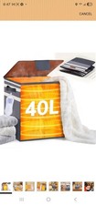Foldable Towel Warmer 40L Lg Capacity for Oversized Towels, Robes  Blankets SPA