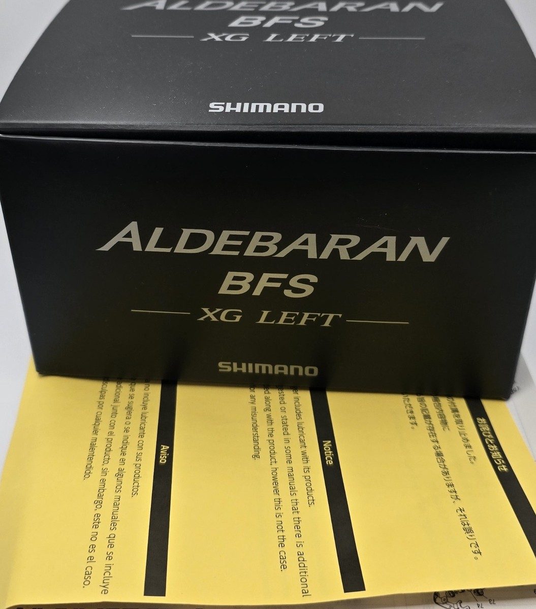 Shimano 22 Aldebaran BFS XG Baitcast Reel Left Hand from Japan | eBay